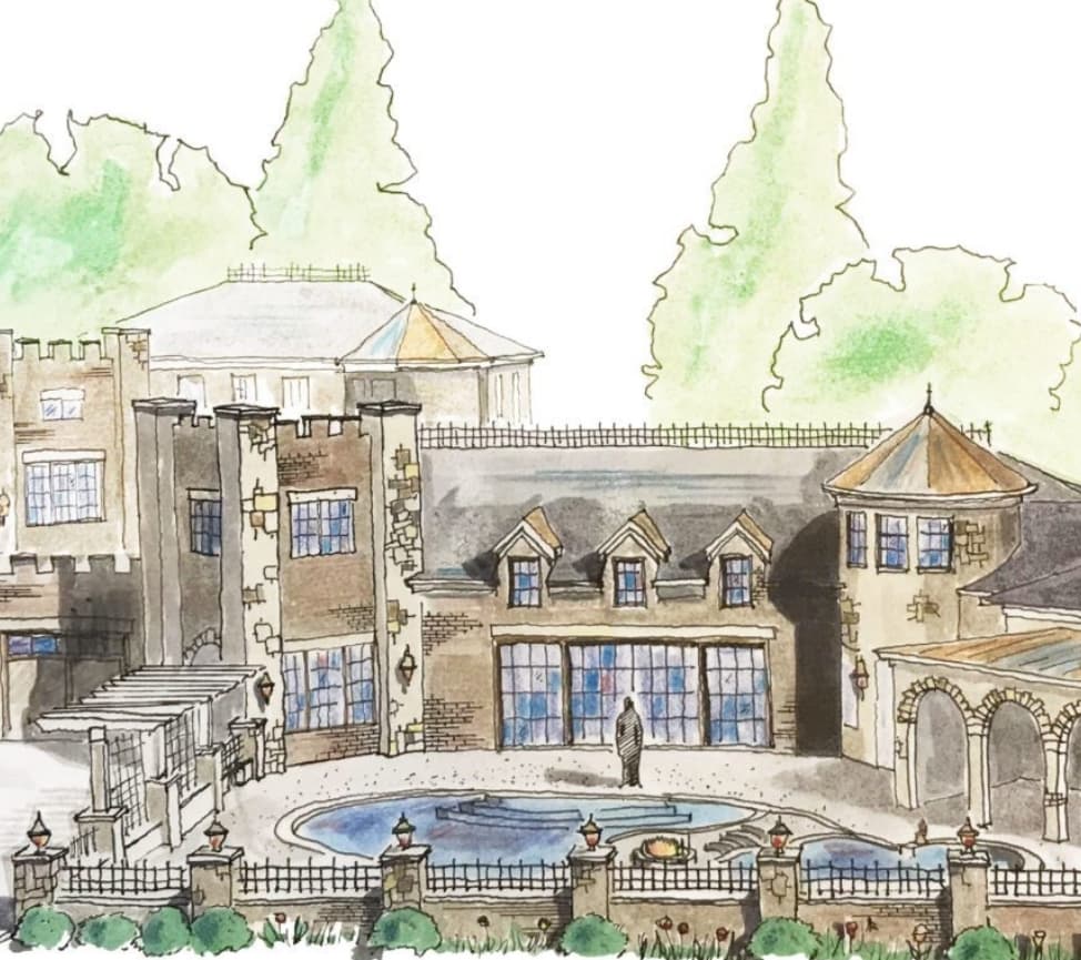 PL Lyons house sketch