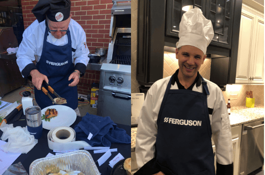 P.L. Chefs at event